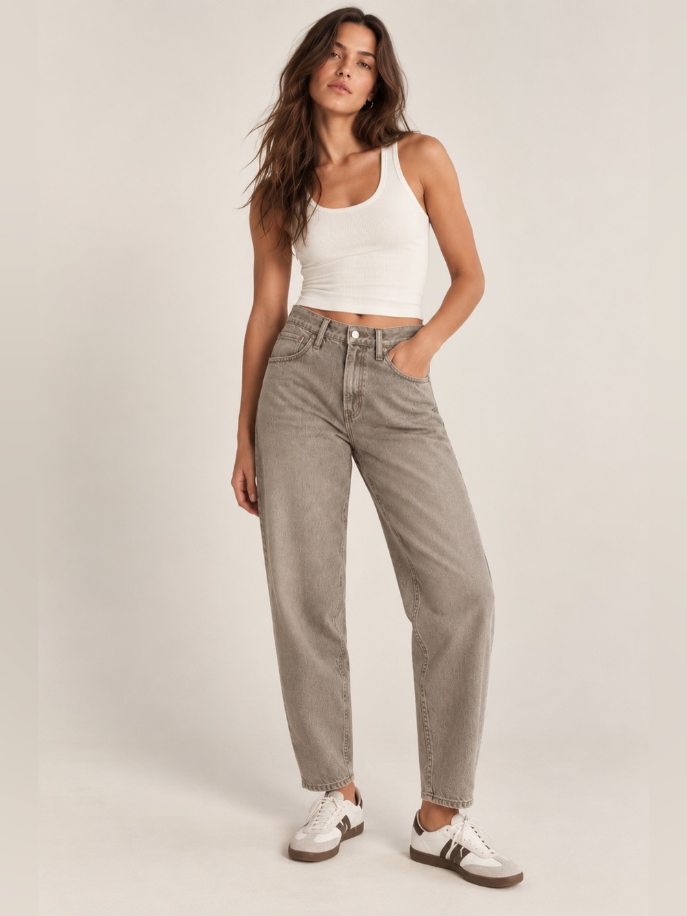 Abercrombie & Fitch The Taper Jean, High RiseCurve Love Size 27/4